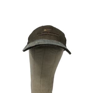 US Smokeless Tobacco Co Mossy Oak Camo Strapback Hat  Brown SEE DESC
